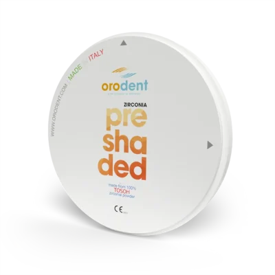 Zirconia Orodent Preshaded